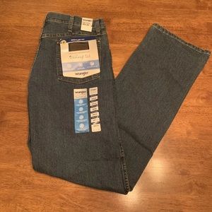 NWT Wrangler Cowboy Cut AC Wicking Reg Fit Jean in Vintage Stone Size 36x34